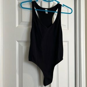 American Apparel Black Bodysuit